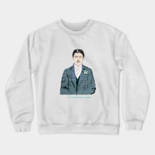 Marcel Proust portrait Crewneck Sweatshirt